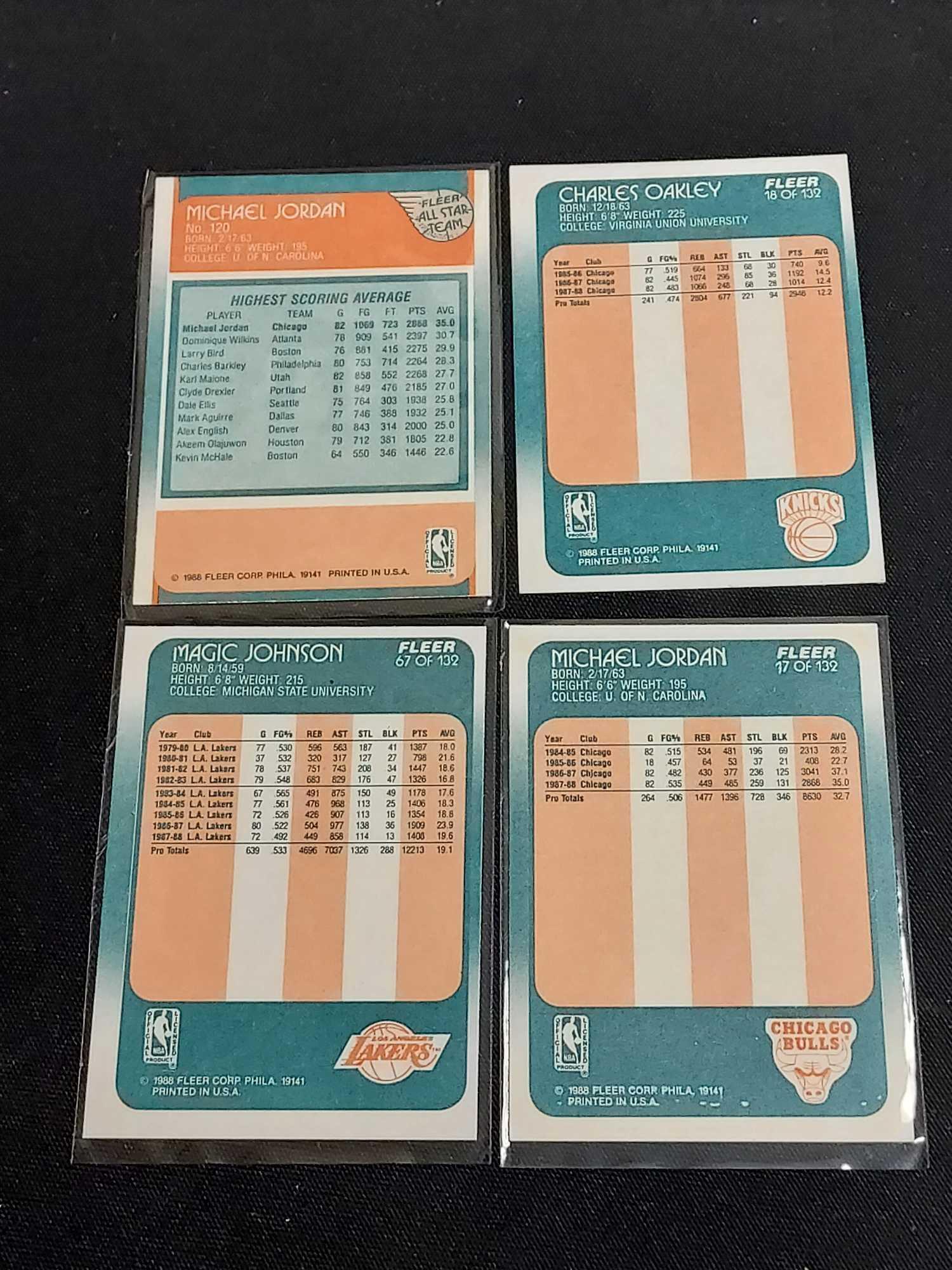 Complete Fleer 1988-1989 Basketball Card Set