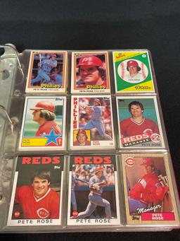 Assorted cards, Pete Rose etc. 1991 draft pick pack, 1992 Primeir