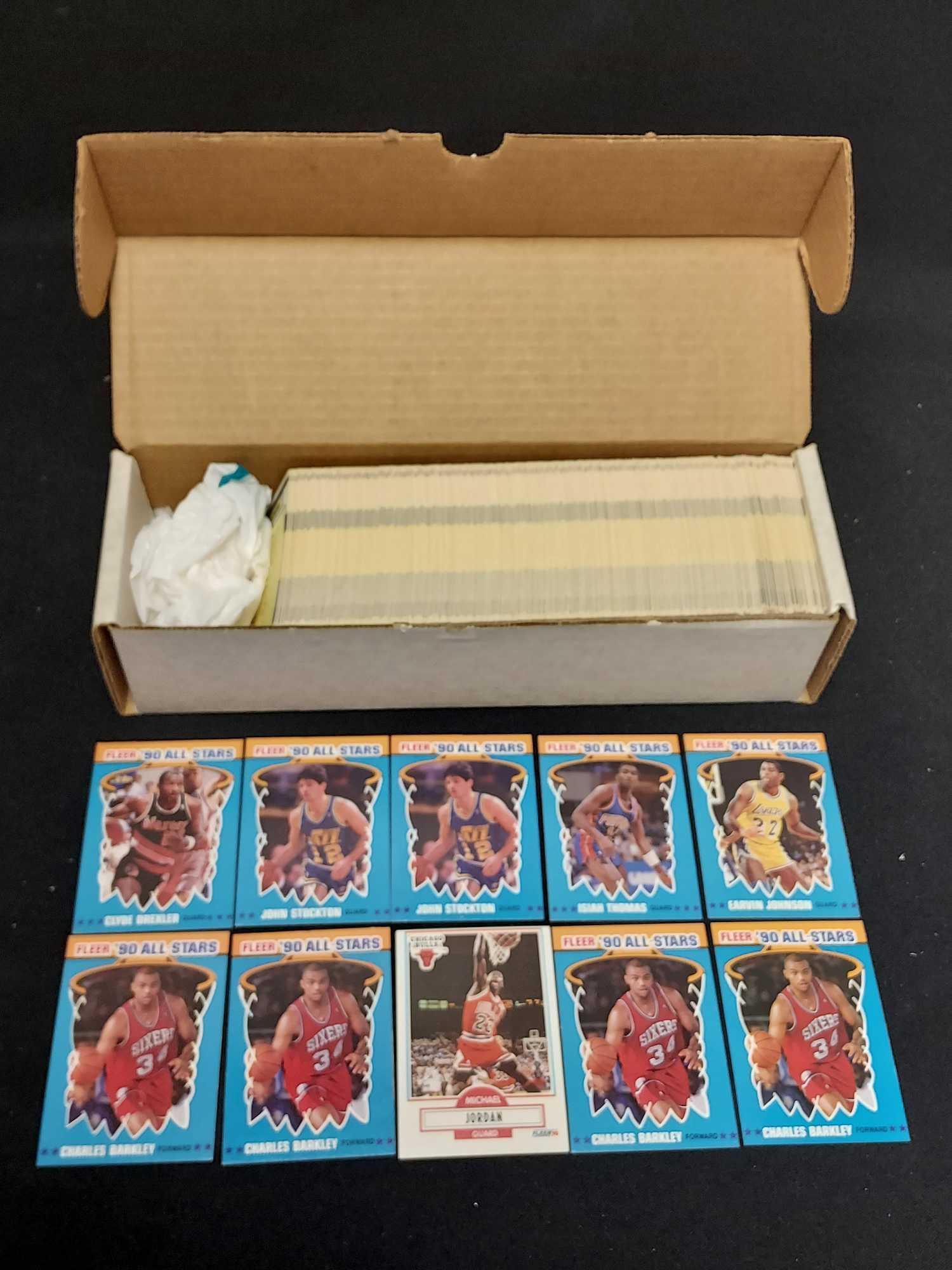 Assortment of Mostly Basketball Cards, Some Baseball - Various Brands & Years