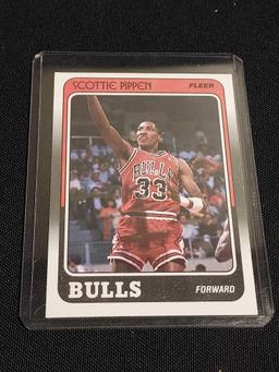 1988-1989 Fleer Scottie Pippen Rookie Card RC