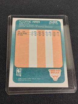 1988-1989 Fleer Scottie Pippen Rookie Card RC