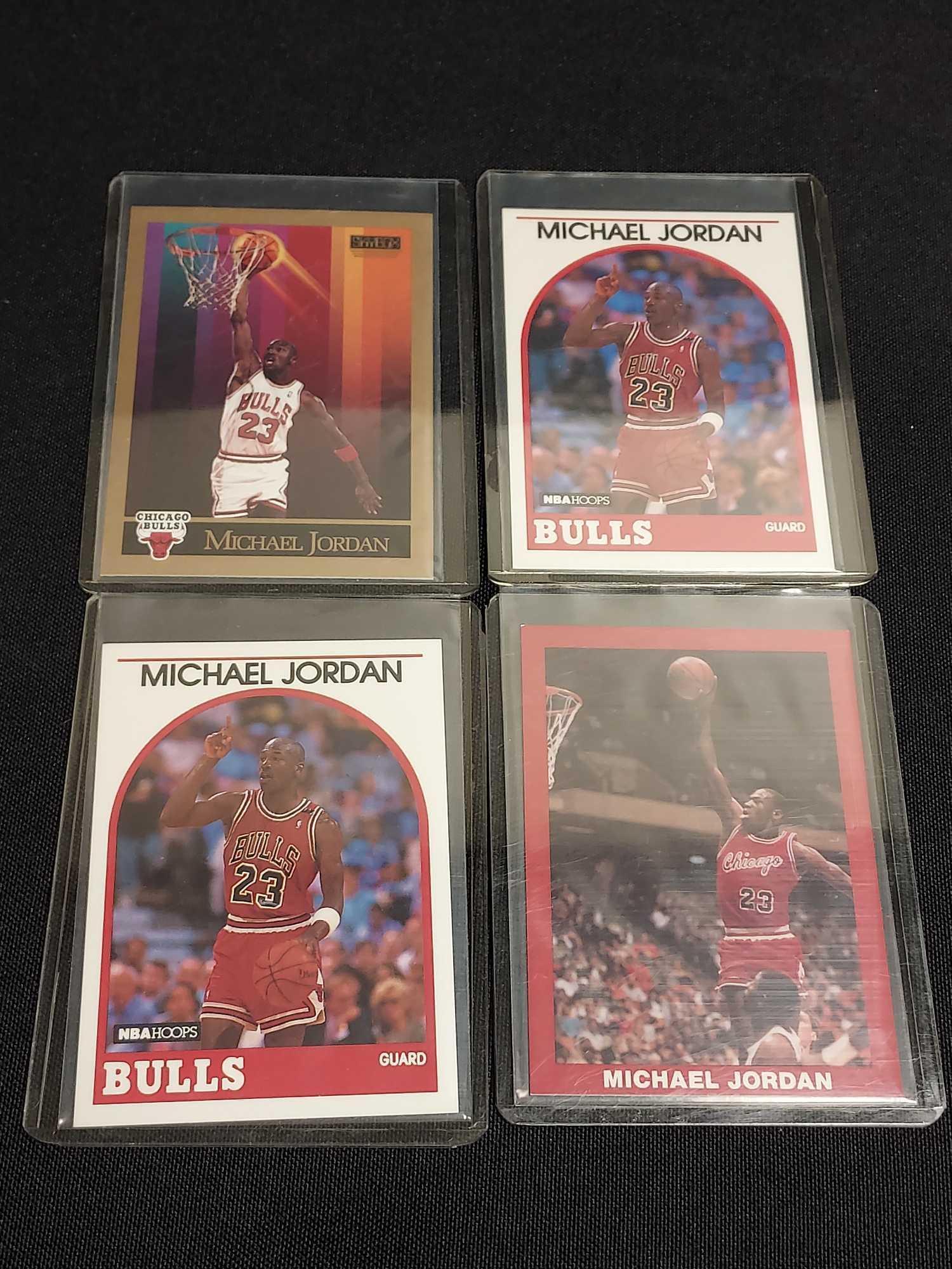 Assortment of Micheal Jordan Baseball Rookie Cards, Basketball, & Starting Lineups