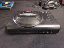 Sega Genesis Entertainment System w/ Controllers, 12 Games, & Cleaning System