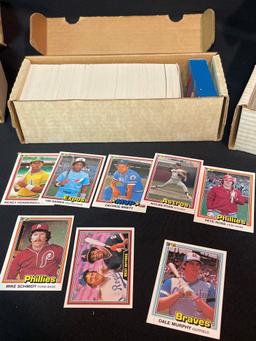 1981, 84, 86, Topps, Don Russ baseball