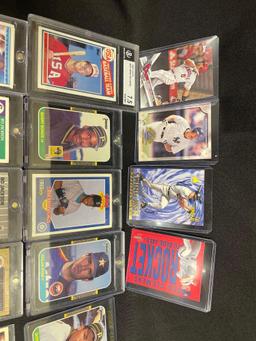 Baseball HOFers, Stars, RCs, Rookies, Bonds, Griffey Jr., Bo Jackson, Jeter, Pujols, McGwire, 1985