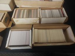 several thousand mixed sports cards mainly basketball & baseball, HOFers RCs, Stars, Commons great