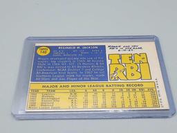 1970 & 1973 Reggie Jackson Topps Cards