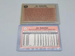 6 Al Kaline Topps Baseball Cards 1961-1971