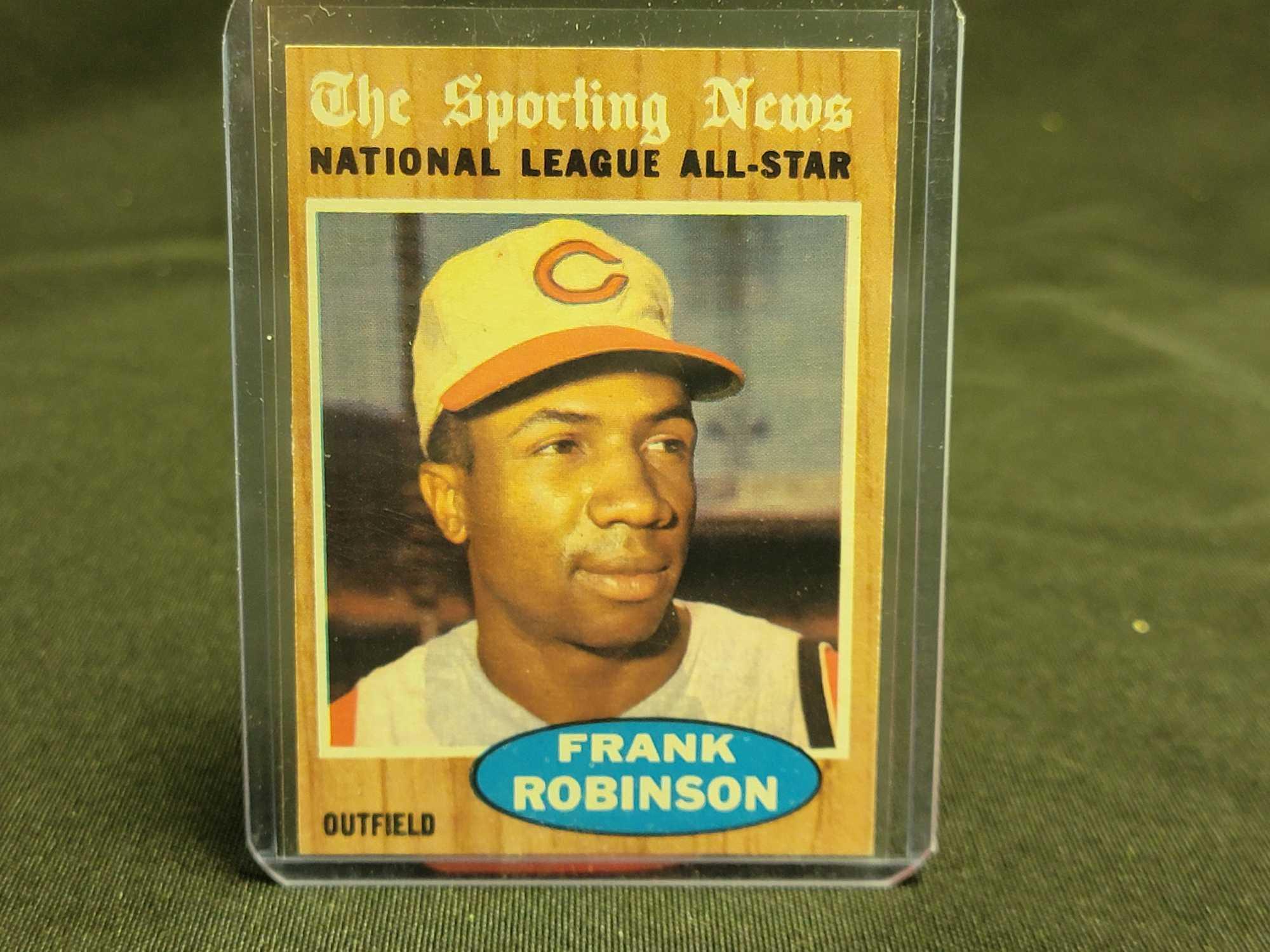 1962 Topps Frank Robinson All-Star 1964 Topps Card both NICE