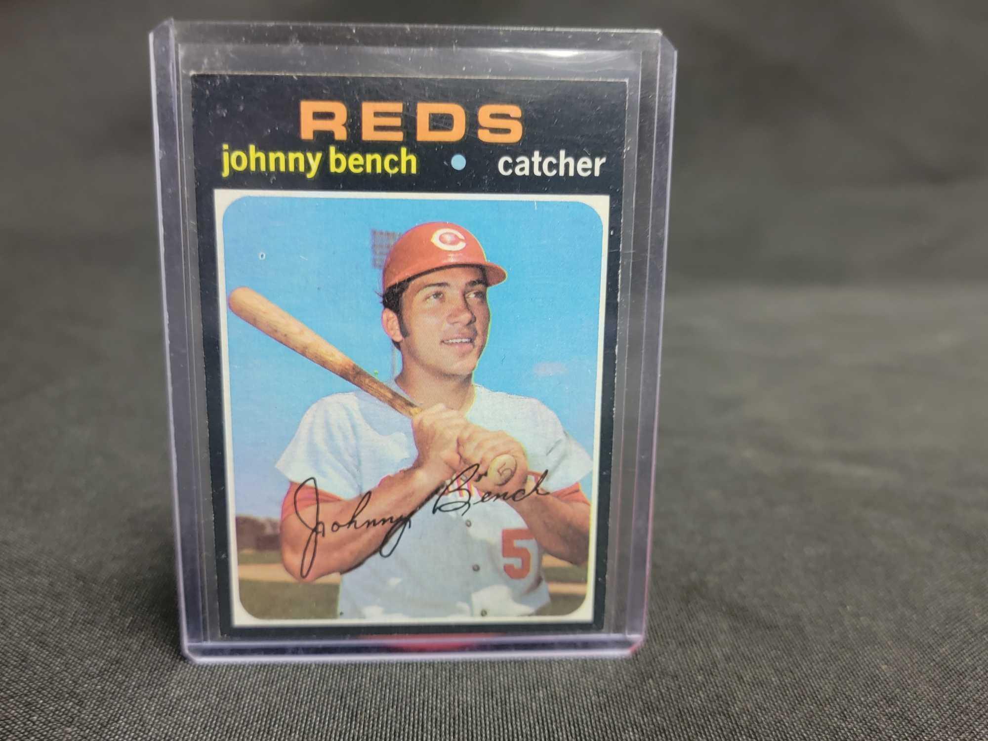 1971 Topps Johnny Bench and Willie Stargell Nice