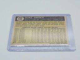 3 Topps Duke Snider Baseball Cards - (1) 1961, (2) 1962