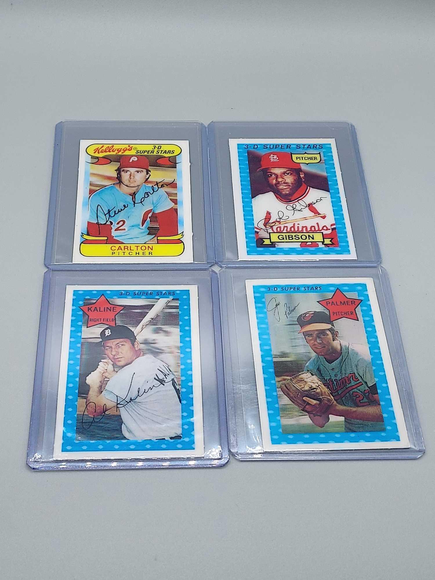 15 1970s Kelloggs 3D Baseball Card Premiums