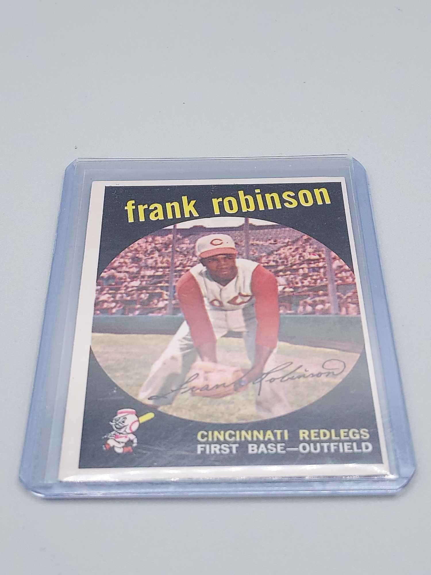 6 Topps Frank Robinson Cards - 1958-1974