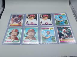 8 Mike Schmidt Cards 1976-1984