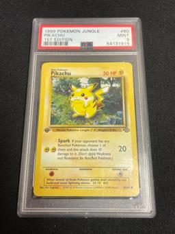 Graded 1999 & 2000 Pokemon Pikachu & Charizard stickers