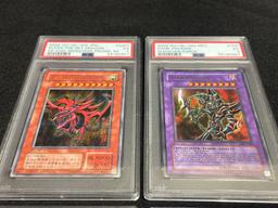 Graded Yu-Gi-Oh! Cards assorted grades (4)