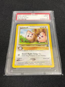 Graded 9 2001 Pokemon Igglybuff, Poliwhirl