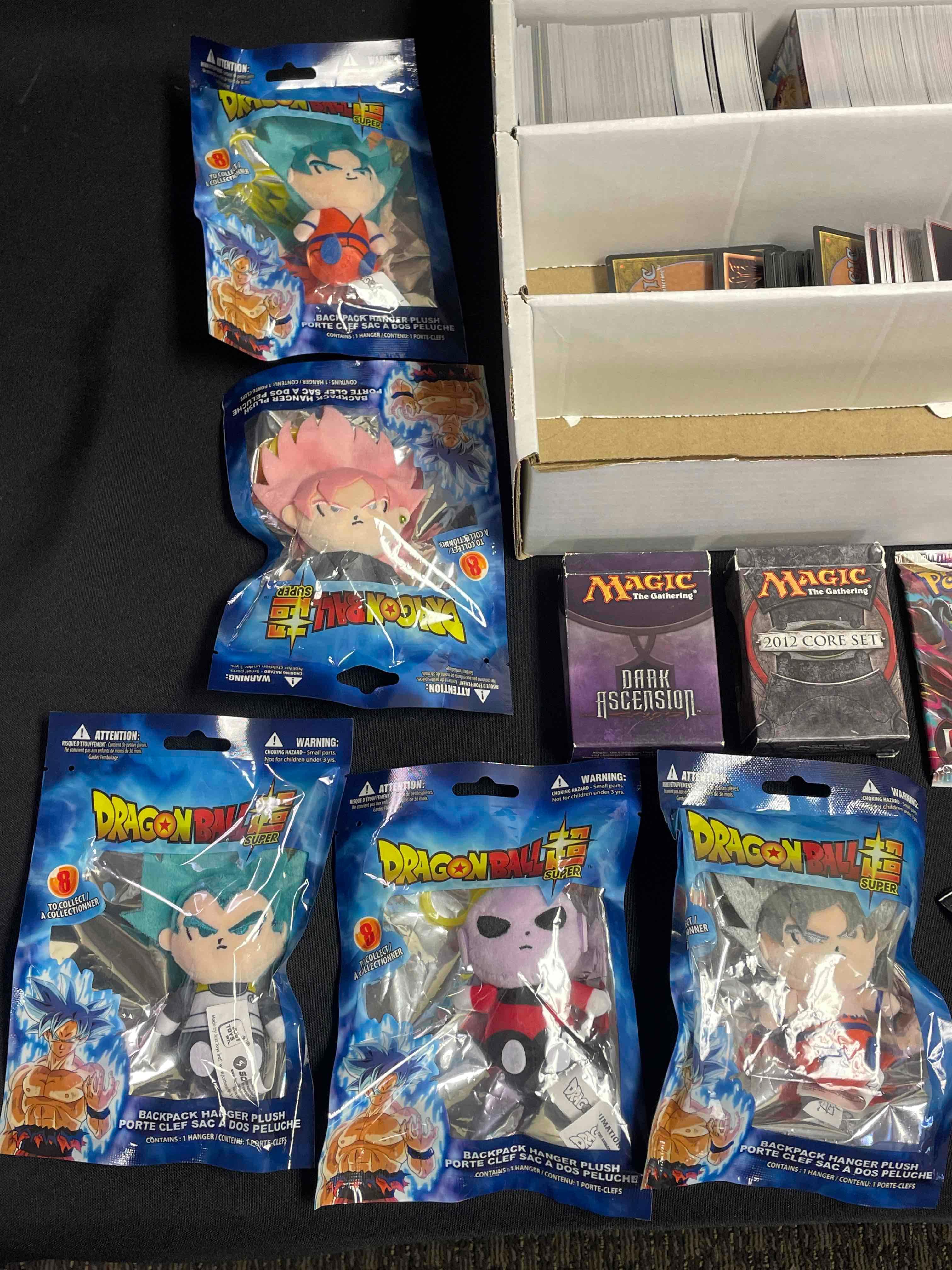 Monster Box loaded with Dragon Ball, Force of Will, Magic the Gathering, Spawn and more