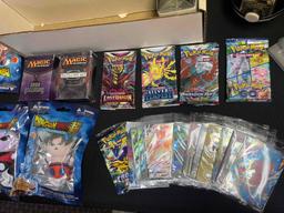 Monster Box loaded with Dragon Ball, Force of Will, Magic the Gathering, Spawn and more