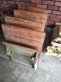 Early Folding School Desks (4)