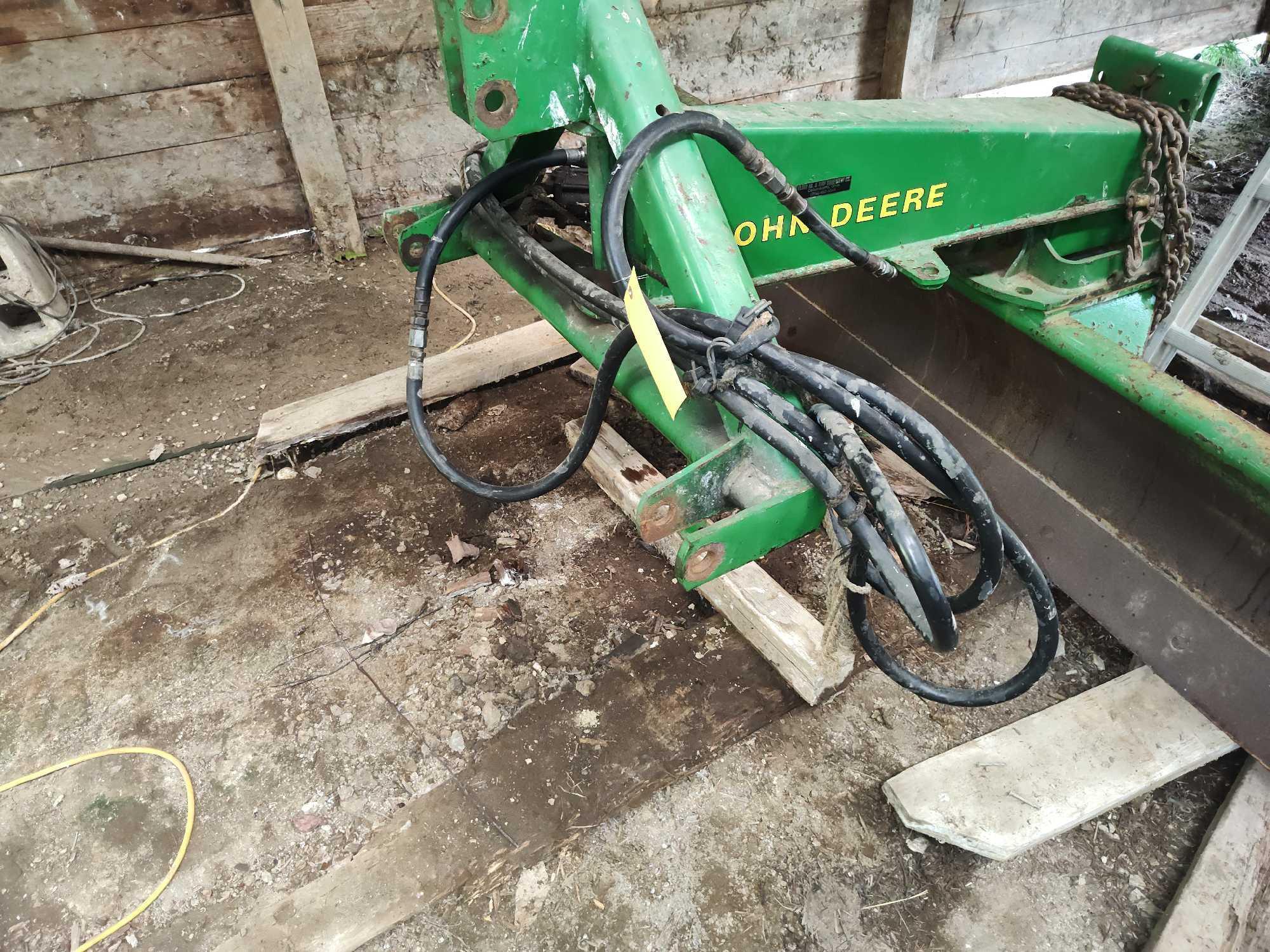 John Deere 3Pt Hitch Scraper Blade Hydraulic Control