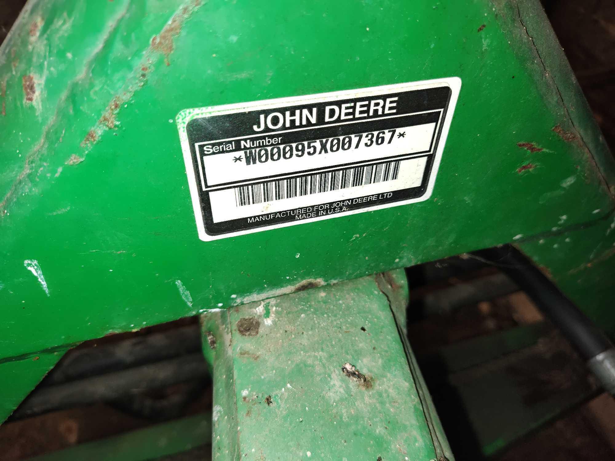 John Deere 3Pt Hitch Scraper Blade Hydraulic Control