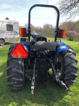 2006 New Holland TN70A diesel 4X4 Tractor, 507 hours