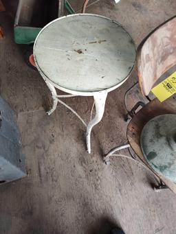 Toledo Stool, Stool, Industrial Light