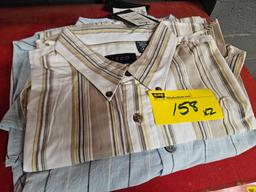 Izod mens 2x shirts, bid x 2