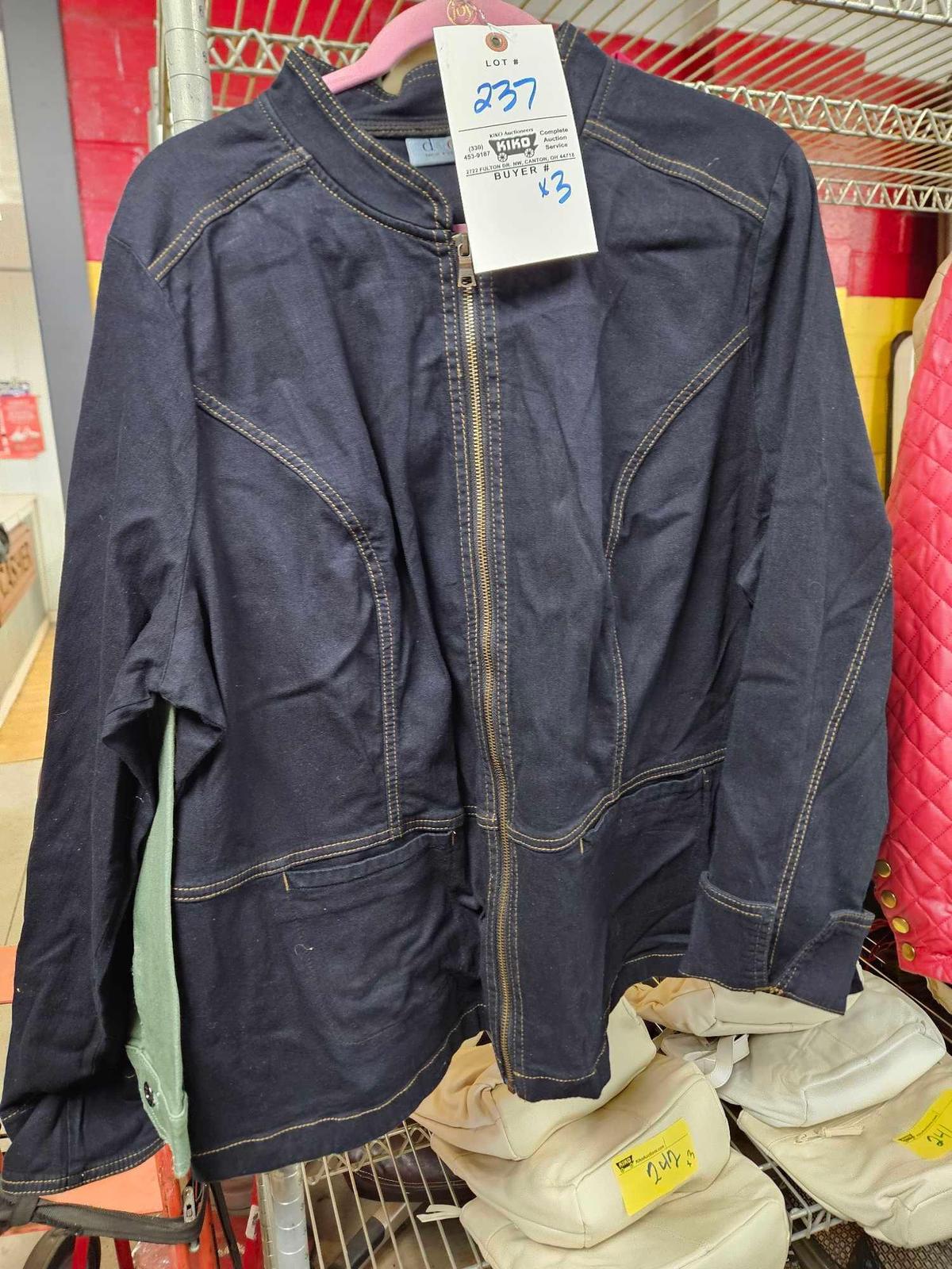 D and Co 1X jackets, bid x 3