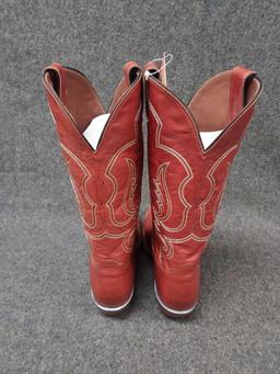 Mens Size 9 Noncona Leather Cowboy Boots