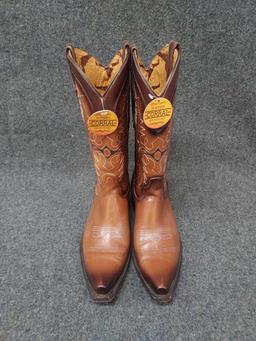 Mens Size 9 Corral Leather Cowboy Boots