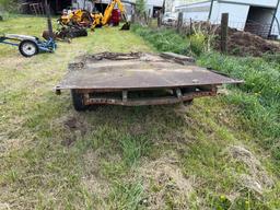 Homemade Tandem axle trailer