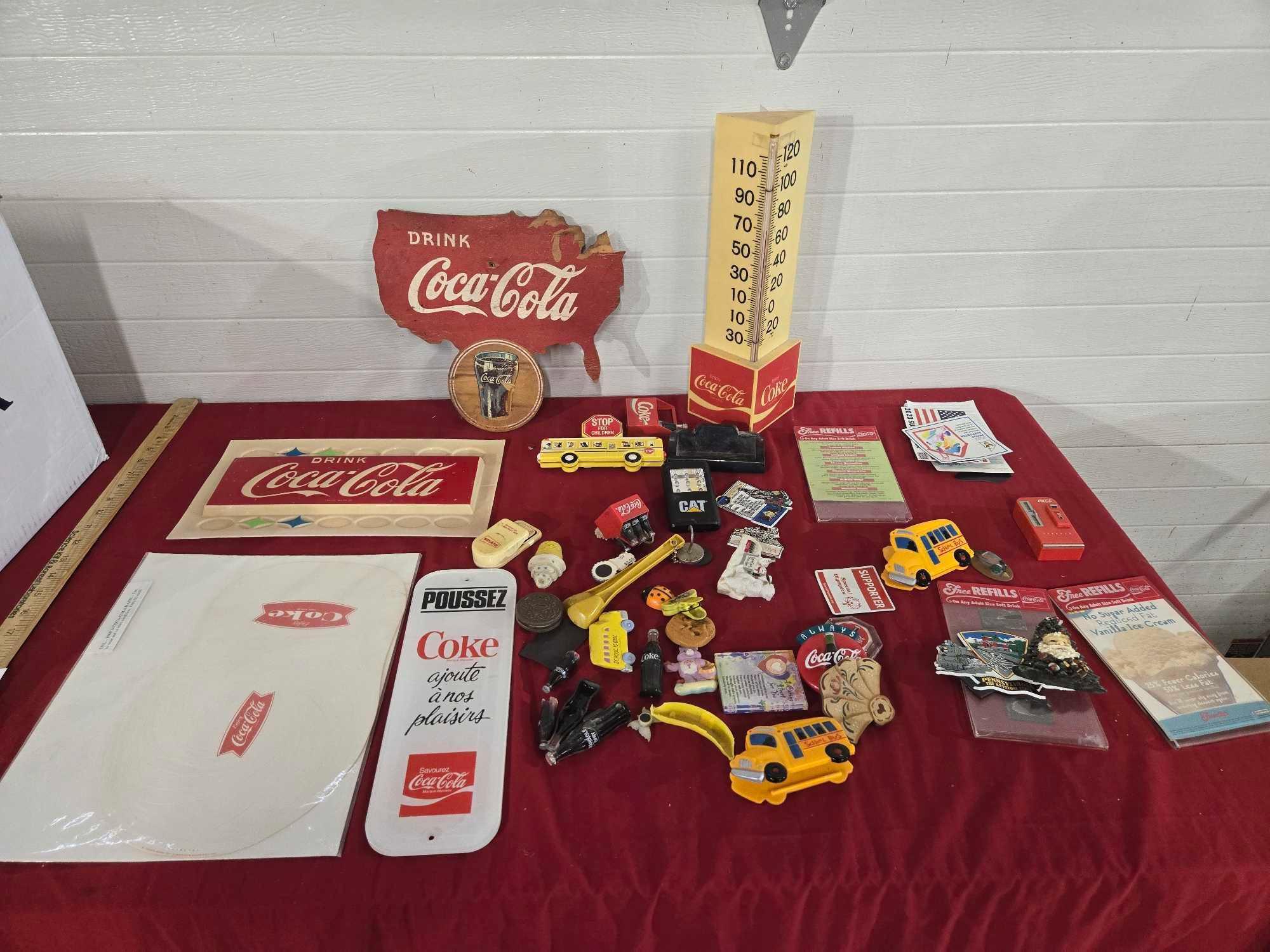 Assorted Coca Cola Advertising