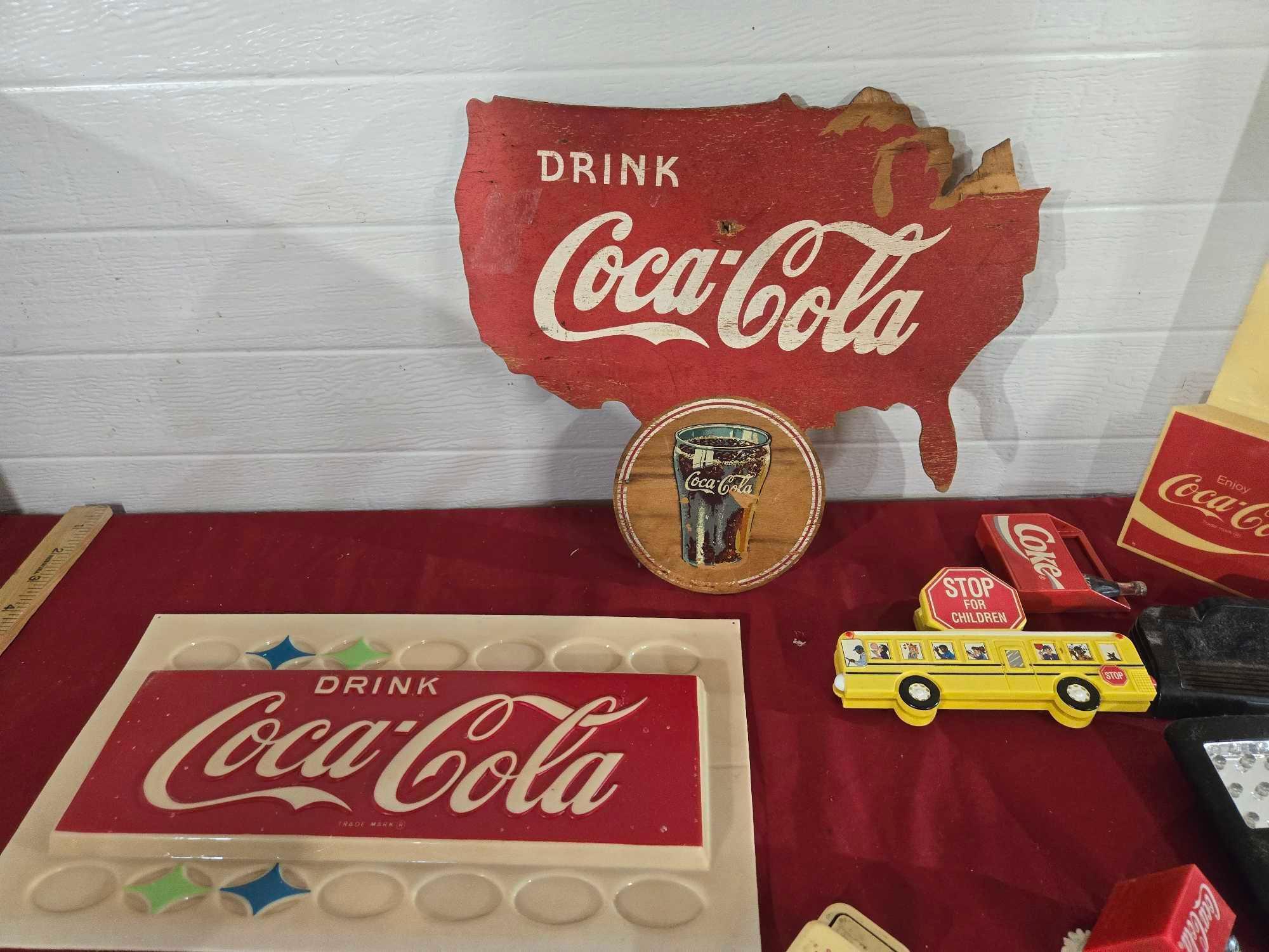 Assorted Coca Cola Advertising