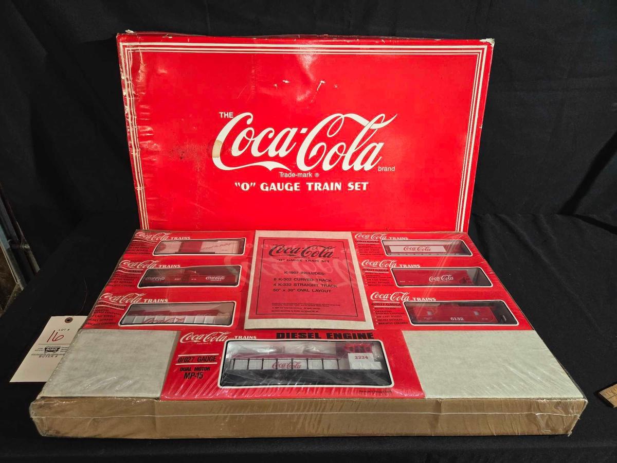 NIB Coca Cola "O" Gauge Train Set