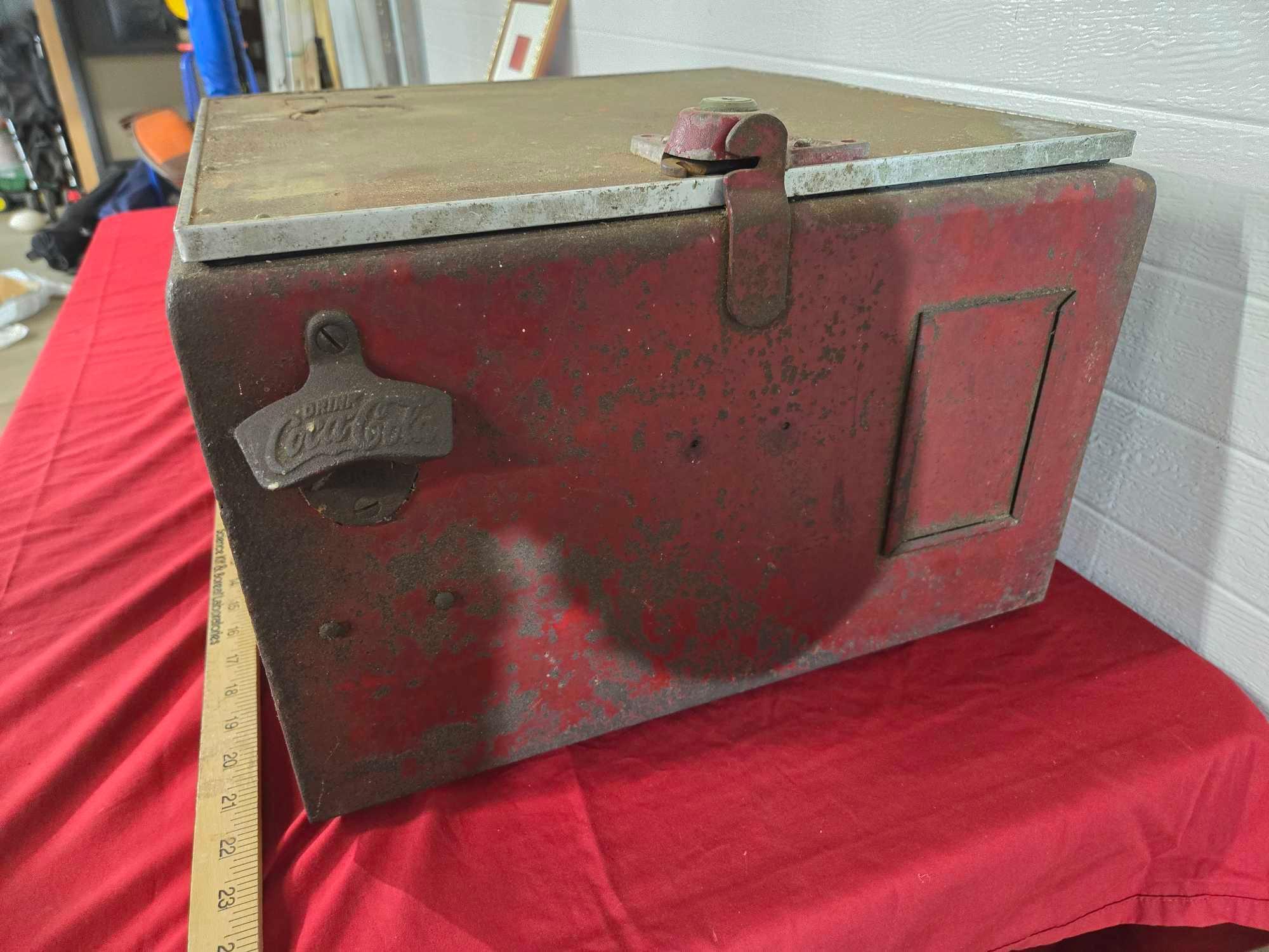 Coca Cola Locking Cooler