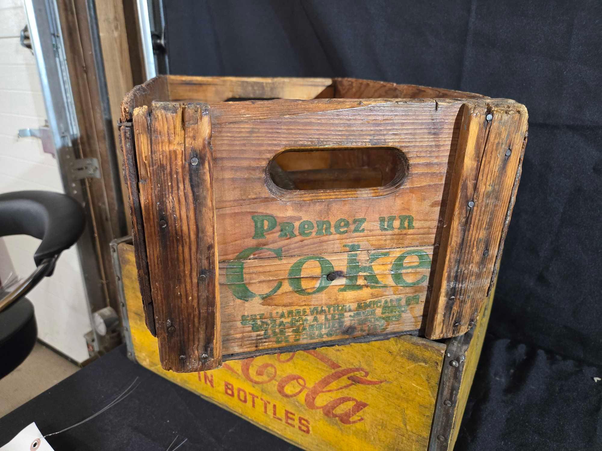 2 Coca Cola Crates