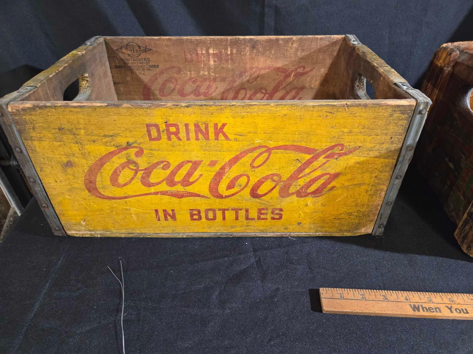2 Coca Cola Crates