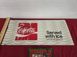 2 Coca Cola Signs