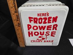 Frozen Powerhouse Candy Bars Salesmans Sample