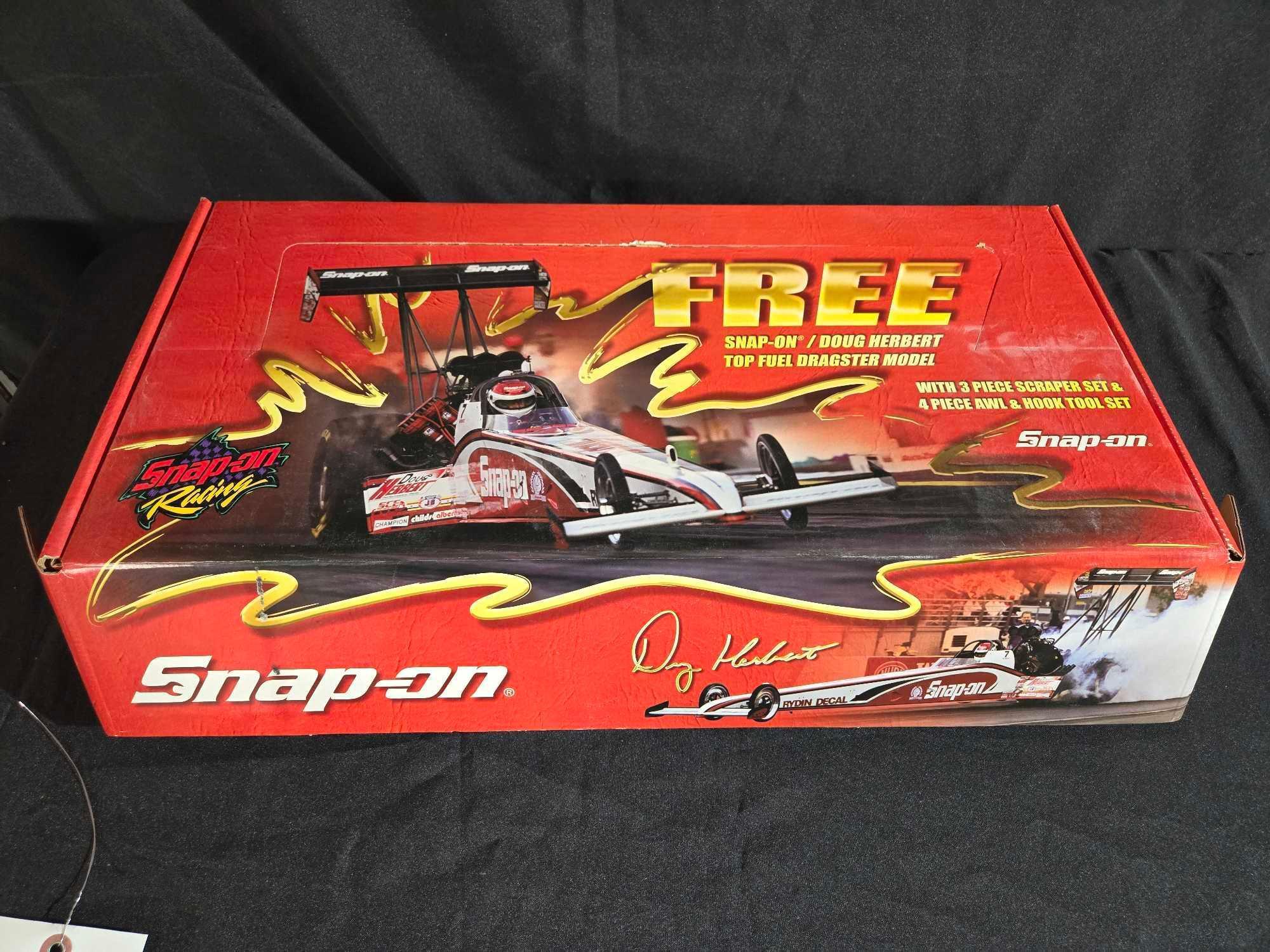 NIB Revell Snap On Doug Herbert Top Fuel Dragster model