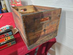 Pepsi Cola Crate and 2 Pepsi Vending Machine Radios