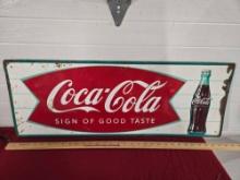 Metal Coca Cola Sign