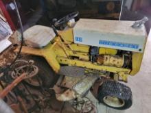 International Cub Cadet 102 riding mower with snow thrower with Kohler engine