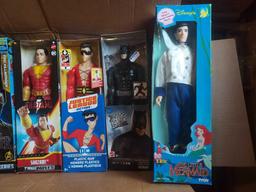Assortment of DC, Marvel, & Disney Action Figures