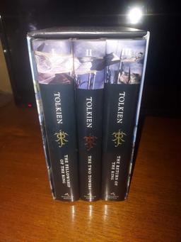 J.R.R. Tolkien Lord of the Rings Book Trilogy Set