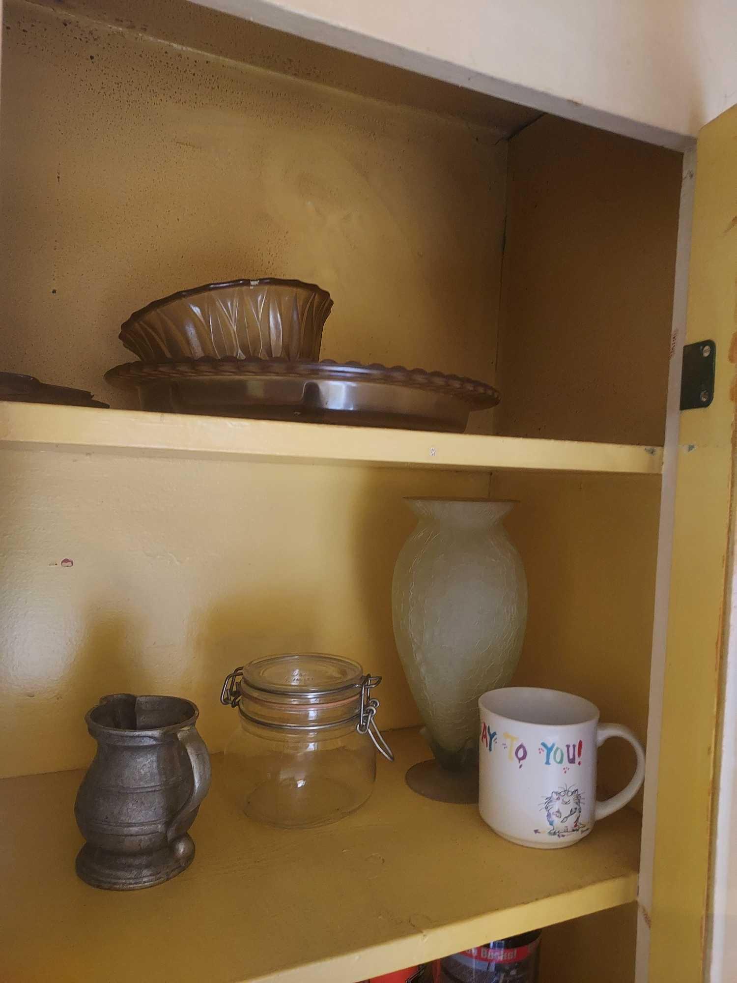 Contents of Kitchen Cabinets & Drawers