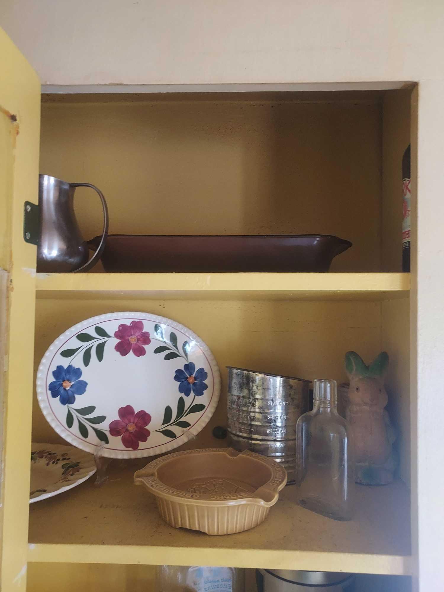 Contents of Kitchen Cabinets & Drawers