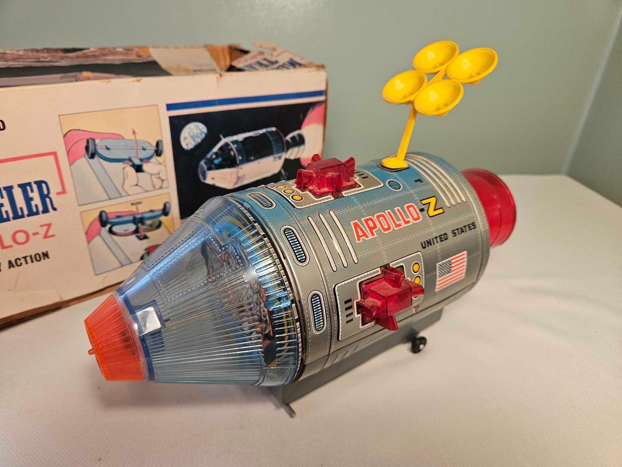 Vintage Battery Operated Moon Traveler Apollo Z